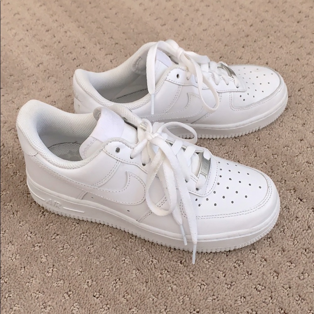 Women’s White Nike Airforce’s